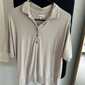 Richer poorer polo top